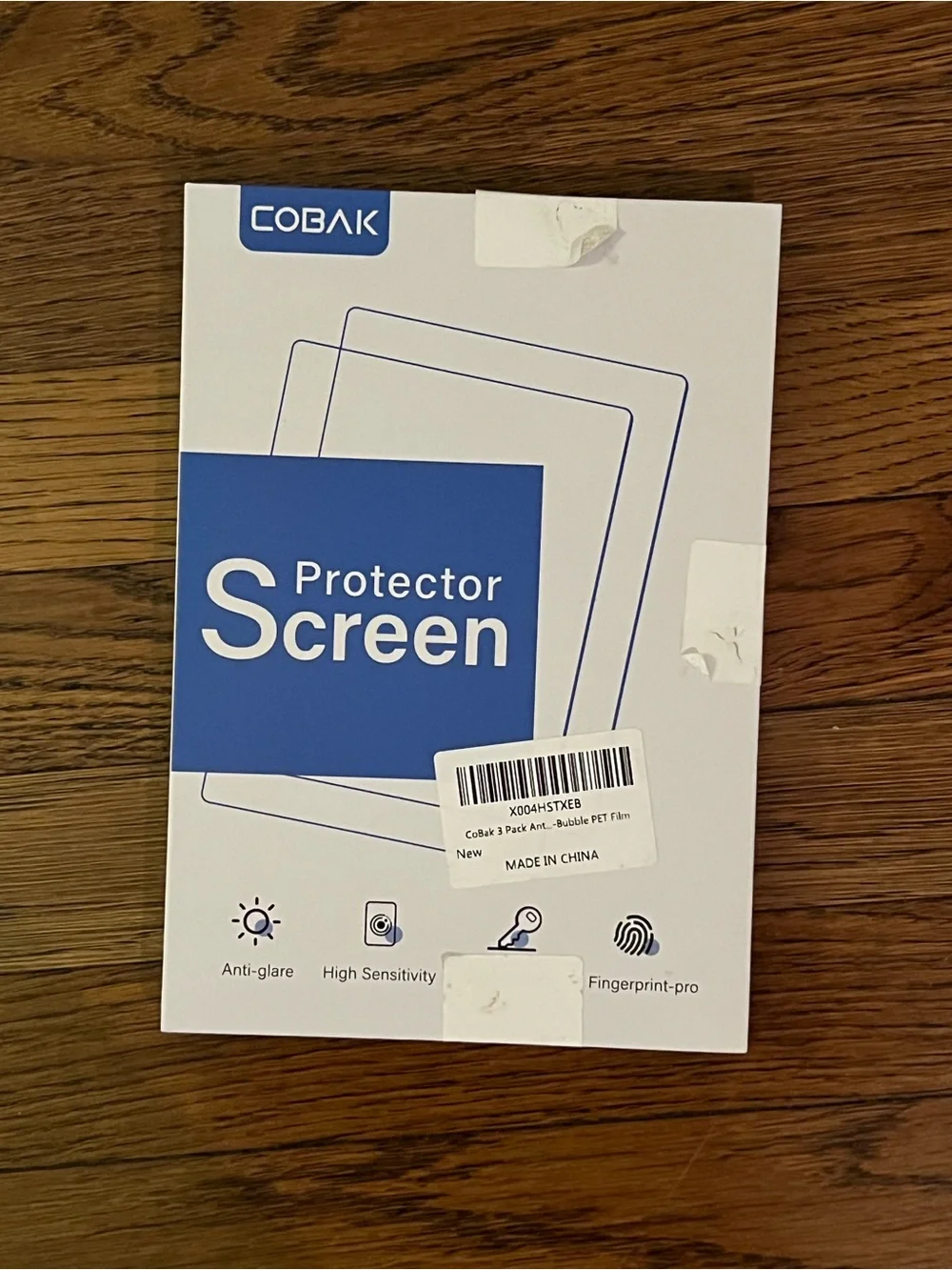 Cobak White Screen Protector for Tablets - Anti-Glare, High Sensitivity